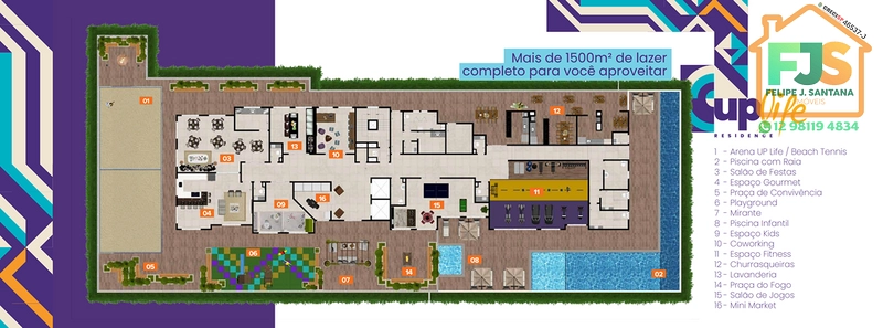 APTO DE 02 DORM C/SUÍTE AO LADO DO CENTERVALE: 10ª foto da galeria de imagens do imóvel