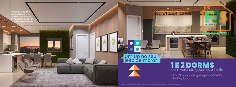 APTO DE 02 DORM C/SUÍTE AO LADO DO CENTERVALE: 23ª foto da galeria de imagens do imóvel