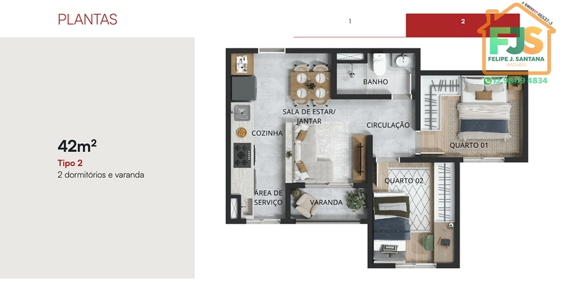 ÚNICO APTO MINHA CASA MINHA VIDA NA ZONA NORTE COM VISTA LIVRE: 11ª foto da galeria de imagens do imóvel