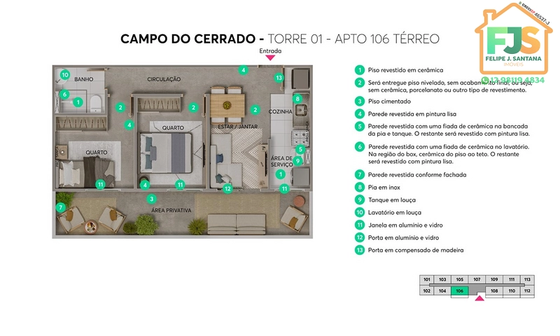 APARTAMENTO 2 QUARTOS MELHOR CUSTO X BENEFICIO DA ZONA SUL: 4ª foto da galeria de imagens do imóvel
