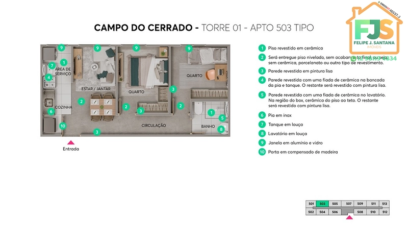 APARTAMENTO 2 QUARTOS MELHOR CUSTO X BENEFICIO DA ZONA SUL: 11ª foto da galeria de imagens do imóvel