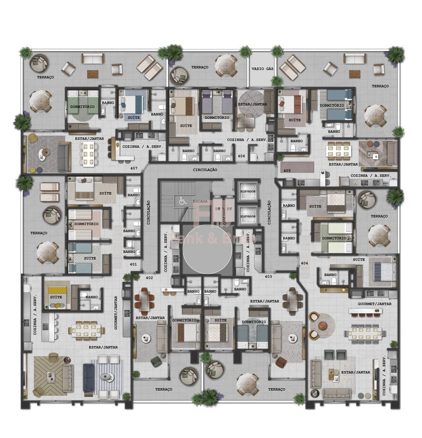 18ª foto do condomínio