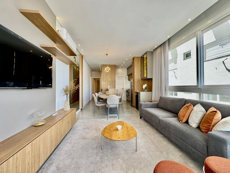 APARTAMENTO NOVO, NUNCA HABITADO — PRONTO PARA IMPRESSIONAR! : 4ª foto da galeria de imagens do imóvel