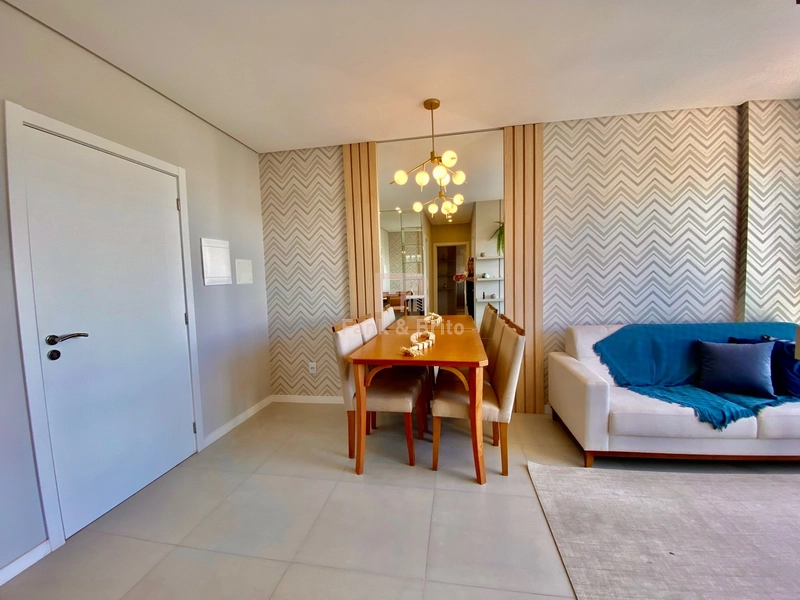 MOBILIADO E DECORADO EM PRÉDIO COM INFRAESTRUTURA.: 6ª foto da galeria de imagens do imóvel