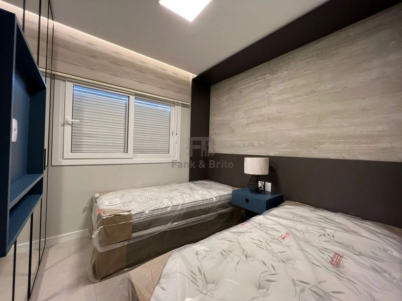 VENDE APARTAMENTO FINAMNETE MOBILIADO E DECORADO DE FRENTE: 15ª foto da galeria de imagens do imóvel