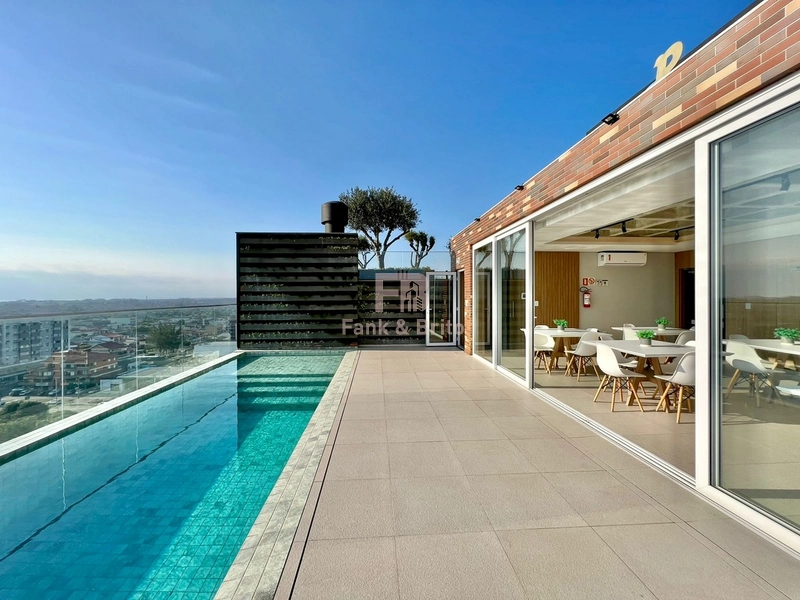 UM DORMITÓRIO SUÍTE! LAVABO! MOBILIADO E DECORADO! COM INFRA E PISCINA: 9ª foto da galeria de imagens do imóvel