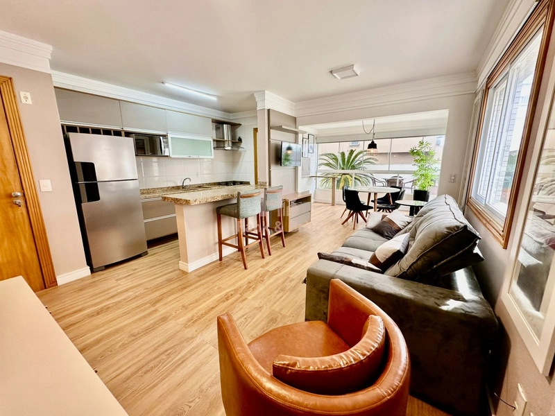 Amplo apartamento mobiliado e decorado: 5ª foto da galeria de imagens do imóvel