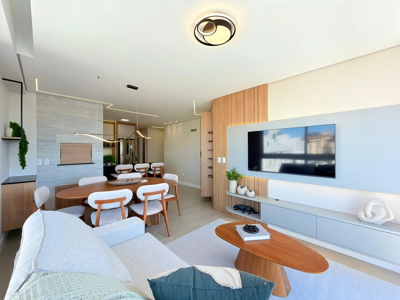 APARTAMENTO À VENDA MOBILIADO E DECORADO.: 2ª foto da galeria de imagens do imóvel