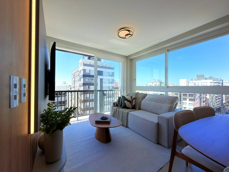 APARTAMENTO À VENDA MOBILIADO E DECORADO.: 3ª foto da galeria de imagens do imóvel