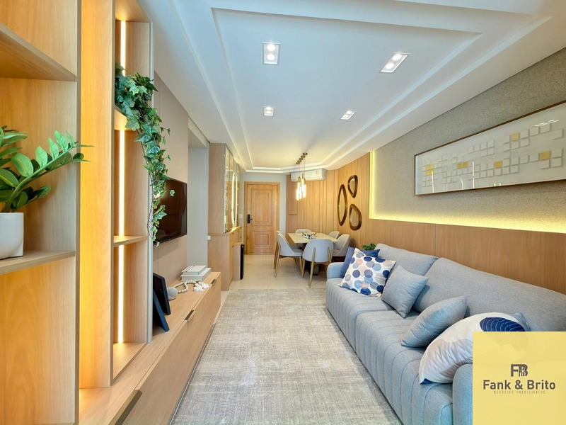 APARTAMENTO FINAMENTE MOBILIADO, DECORADO, PRÓXIMO A PRAÇA LUIZ BASSANI: 3ª foto da galeria de imagens do imóvel