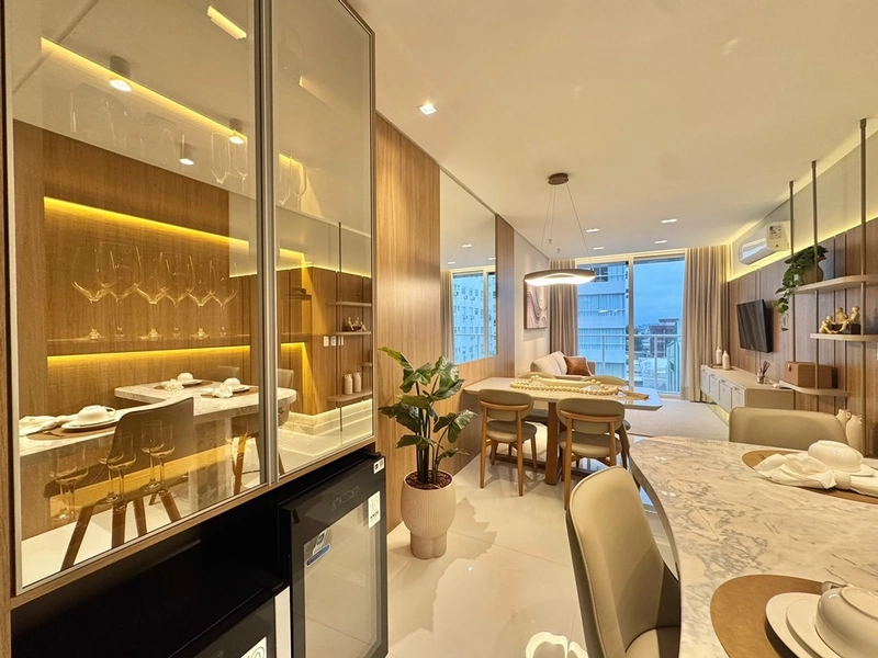 Finamente decorado, apartamento com 2 suítes à venda em Capão da Canoa: 2ª foto da galeria de imagens do imóvel