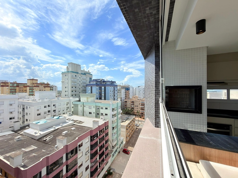 MOBILIADO E DECORADO COM SACADA DE FRENTE.: 18ª foto da galeria de imagens do imóvel