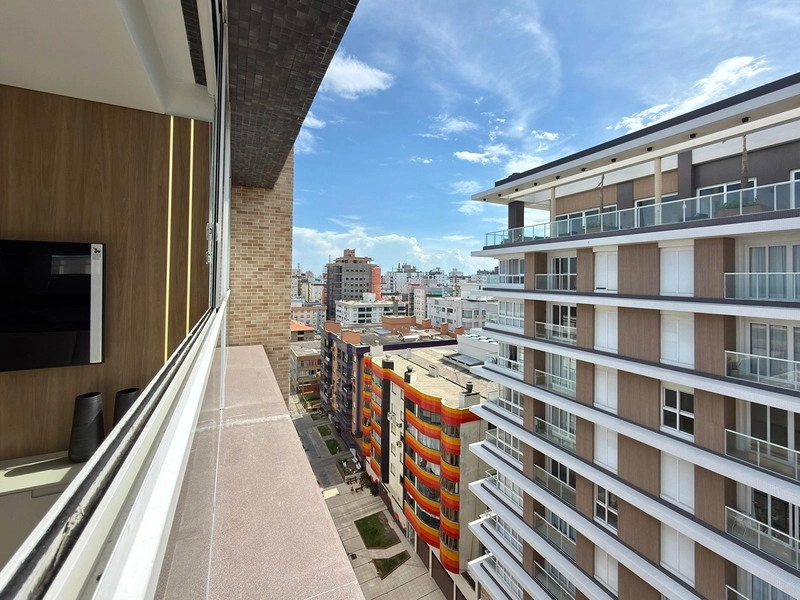 MOBILIADO E DECORADO COM SACADA DE FRENTE.: 17ª foto da galeria de imagens do imóvel