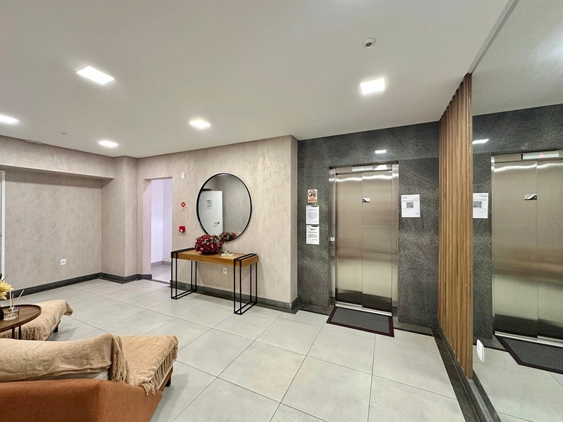 MOBILIADO E DECORADO COM SACADA DE FRENTE.: 35ª foto da galeria de imagens do imóvel