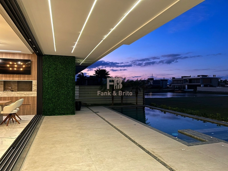 RESIDÊNCIA DE ESQUINA NO CONDOMÍNIO SENSE - LUXO E REQUINTE: 33ª foto da galeria de imagens do imóvel