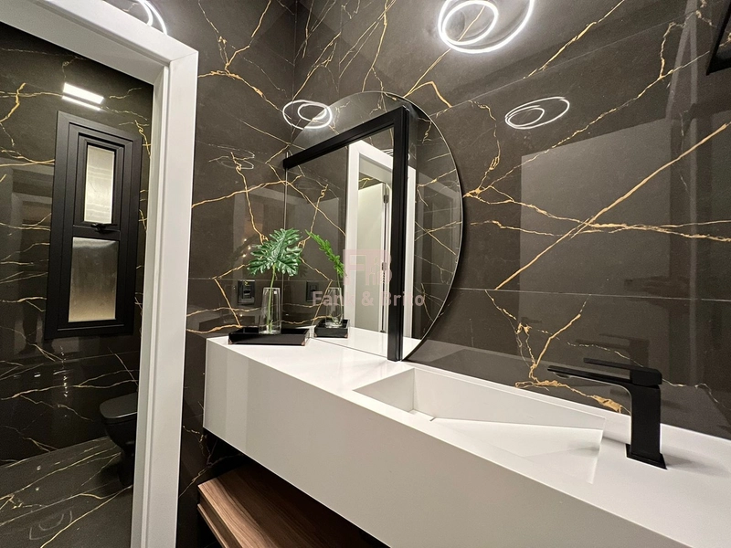 RESIDÊNCIA DE ESQUINA NO CONDOMÍNIO SENSE - LUXO E REQUINTE: 61ª foto da galeria de imagens do imóvel