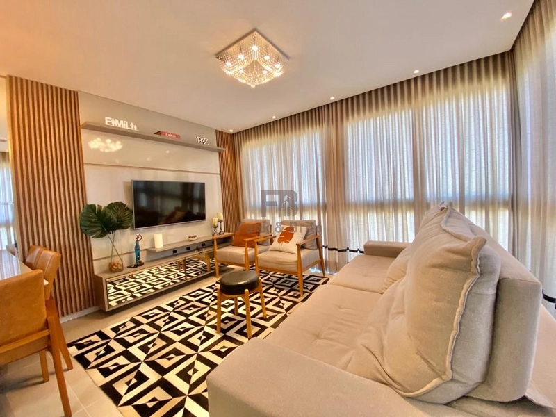 VENDE LINDO APARTAMENTO FINAMENTE MOBILIADO E DECORADO COM VISTA MAR: 7ª foto da galeria de imagens do imóvel