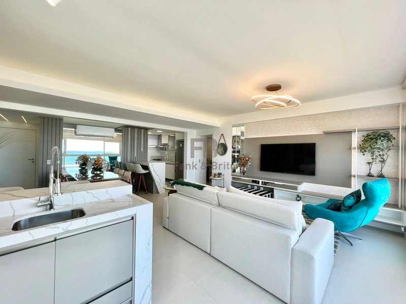 DE FRENTE PRO MAR! MOBILIADO E DECORADO! NUNCA HABITADO!: 7ª foto da galeria de imagens do imóvel