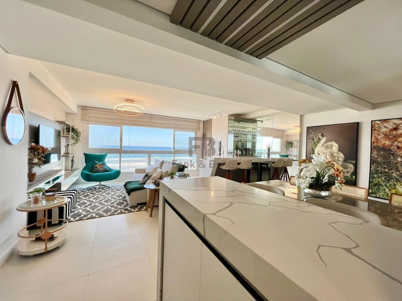 DE FRENTE PRO MAR! MOBILIADO E DECORADO! NUNCA HABITADO!: 13ª foto da galeria de imagens do imóvel