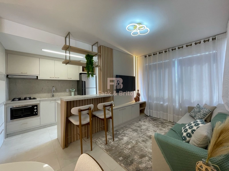 APARTAMENTO MOBILIADO E DECORADO EM PRÉDIO COM INFRAESTRUTURA: 5ª foto da galeria de imagens do imóvel