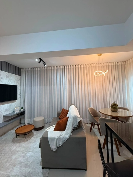 APARTAMENTO UMA QUADRA DO MAR DE FRENTE COM VISTA LIBERADA: 4ª foto da galeria de imagens do imóvel