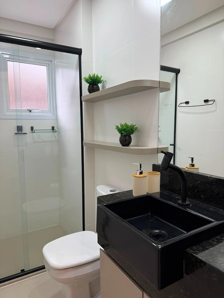 APARTAMENTO UMA QUADRA DO MAR DE FRENTE COM VISTA LIBERADA: 18ª foto da galeria de imagens do imóvel
