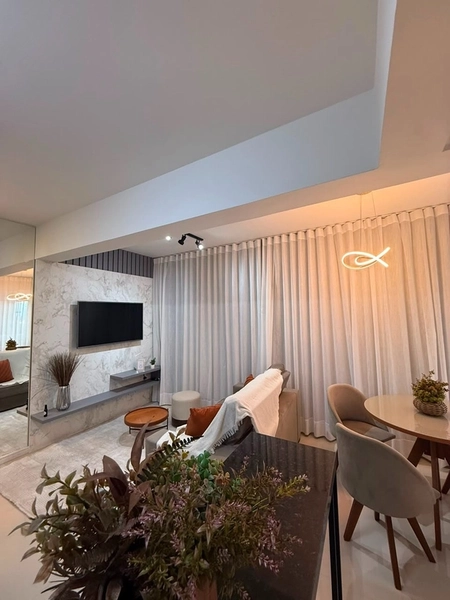 APARTAMENTO UMA QUADRA DO MAR DE FRENTE COM VISTA LIBERADA: 2ª foto da galeria de imagens do imóvel