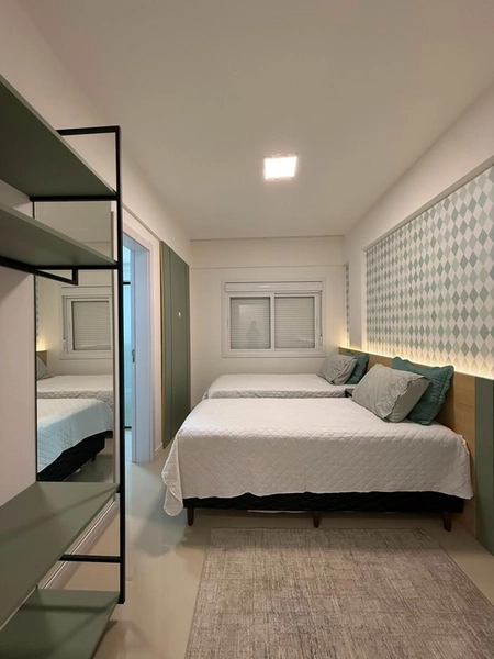 APARTAMENTO UMA QUADRA DO MAR DE FRENTE COM VISTA LIBERADA: 19ª foto da galeria de imagens do imóvel