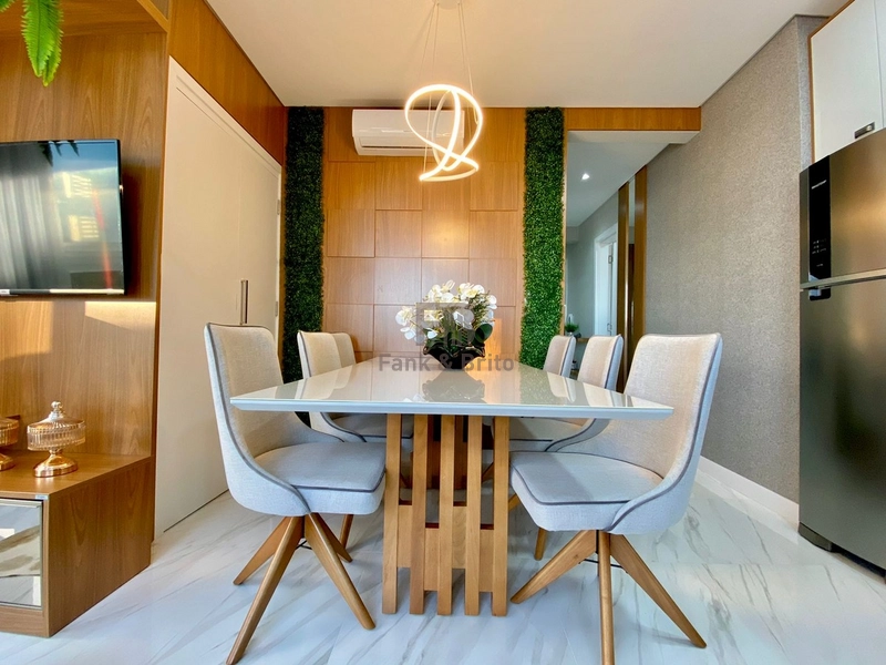 VENDE APARTAMENTO FINAMENTE MOBILIADO E DECORADO: 4ª foto da galeria de imagens do imóvel