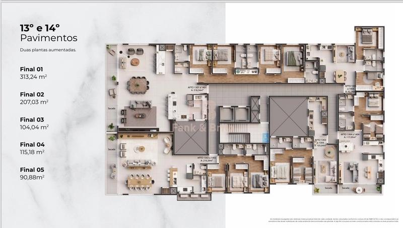 Mansão suspensa, apartamento de 4 dormitórios no bairro navegantes!: 17ª foto da galeria de imagens do imóvel