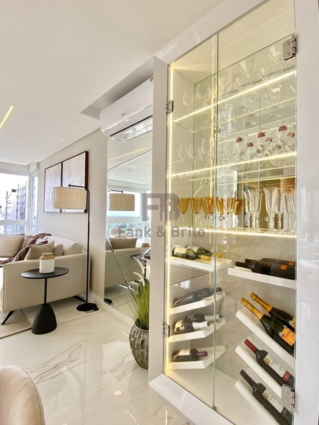 APARTAMENTO NOVO DE FRENTE PARA AVENIDA, COM VISTA PARA O MAR E CIDADE: 14ª foto da galeria de imagens do imóvel