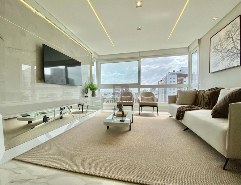 APARTAMENTO NOVO DE FRENTE PARA AVENIDA, COM VISTA PARA O MAR E CIDADE: 5ª foto da galeria de imagens do imóvel