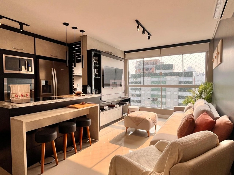 APARTAMENTO A VENDA NO BAIRRO NOBRE DE CAPÃO DA CANOA: 5ª foto da galeria de imagens do imóvel