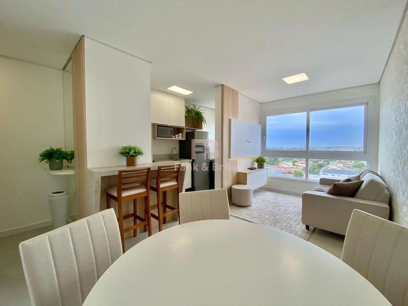 Mobiliado e decorado com  2 dormitorios: 4ª foto da galeria de imagens do imóvel