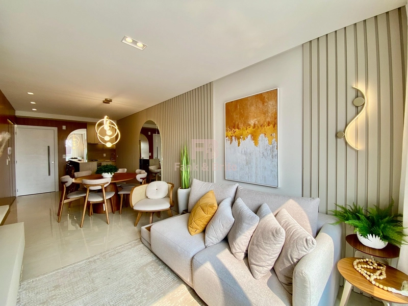 APARTAMENTO BEM MOBILIADO COM VISTA PARA SERRA E LAGOA: 2ª foto da galeria de imagens do imóvel