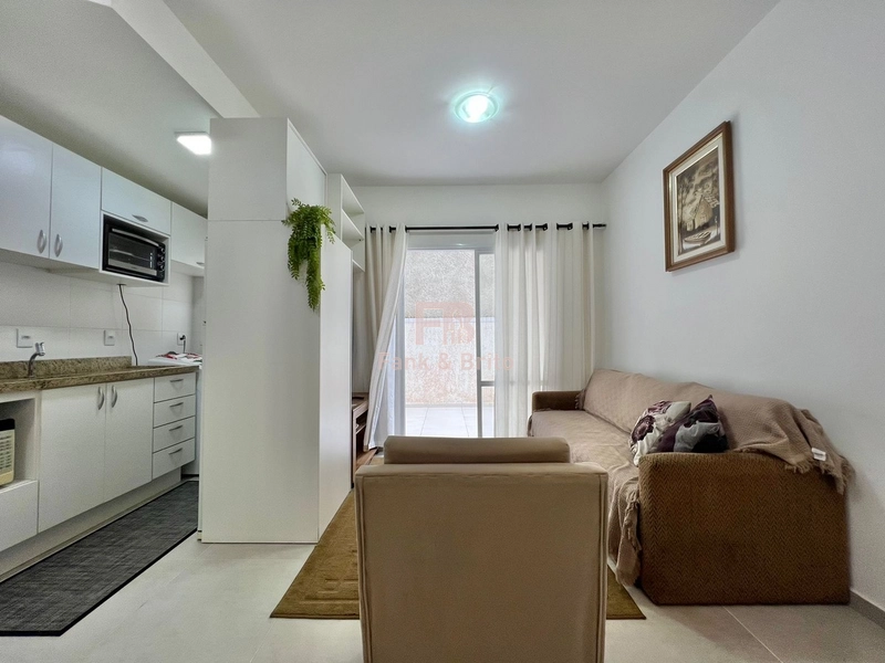 APARTAMENTO A VENDA DE 1 DORMITÓRIO A UMA QUADRA DO MAR.: 2ª foto da galeria de imagens do imóvel
