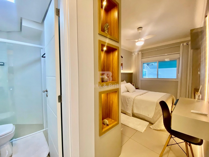 APARTAMENTO MOBILIADO E DECORADO COM TERRAÇO LATERAL: 23ª foto da galeria de imagens do imóvel