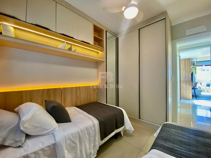 APARTAMENTO MOBILIADO E DECORADO COM TERRAÇO LATERAL: 20ª foto da galeria de imagens do imóvel