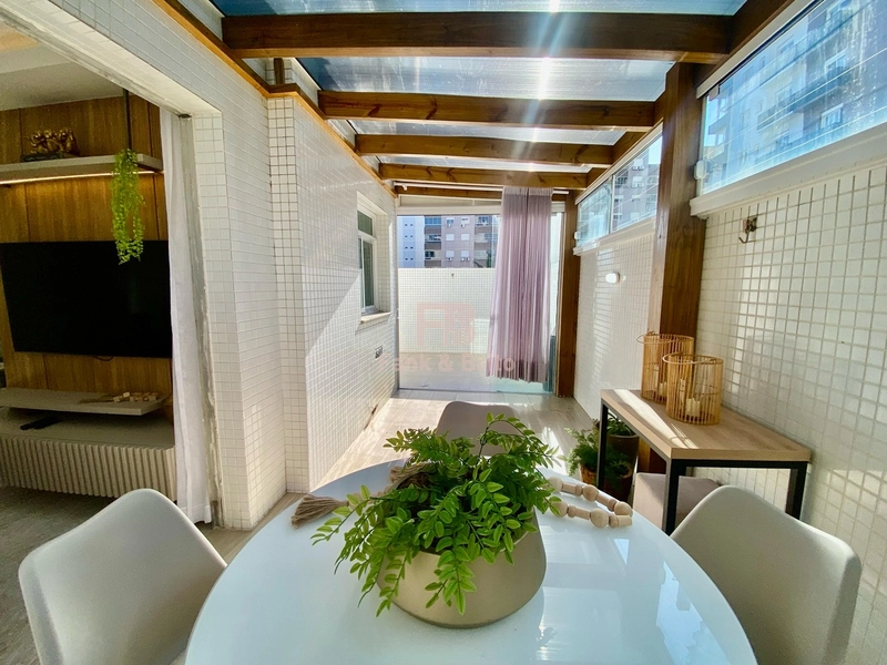 APARTAMENTO MOBILIADO E DECORADO COM TERRAÇO LATERAL: 14ª foto da galeria de imagens do imóvel