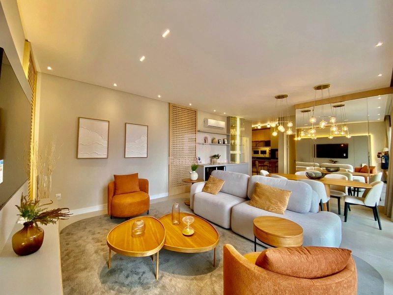 03 DORMITÓRIOS FINAMENTE MOBILIADO E DECORADO.: 6ª foto da galeria de imagens do imóvel