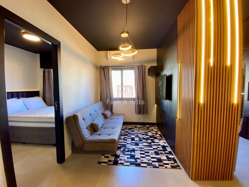 Apartamento mobiliado e decorado a uma quadra do mar: 3ª foto da galeria de imagens do imóvel