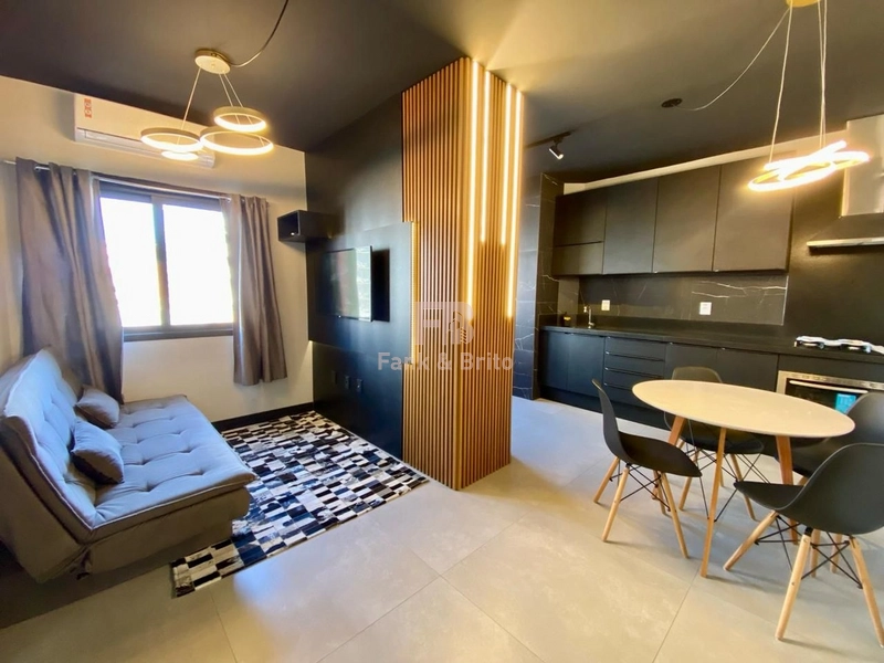 Apartamento mobiliado e decorado a uma quadra do mar: 1ª foto da galeria de imagens do imóvel