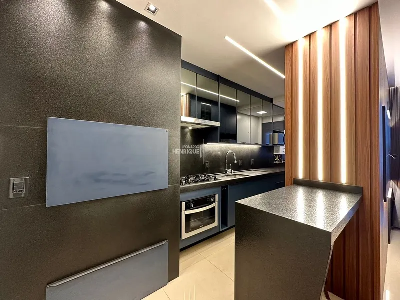 lindo apartamento mobiliado de decorado no centro de capão da canoa: 10ª foto da galeria de imagens do imóvel