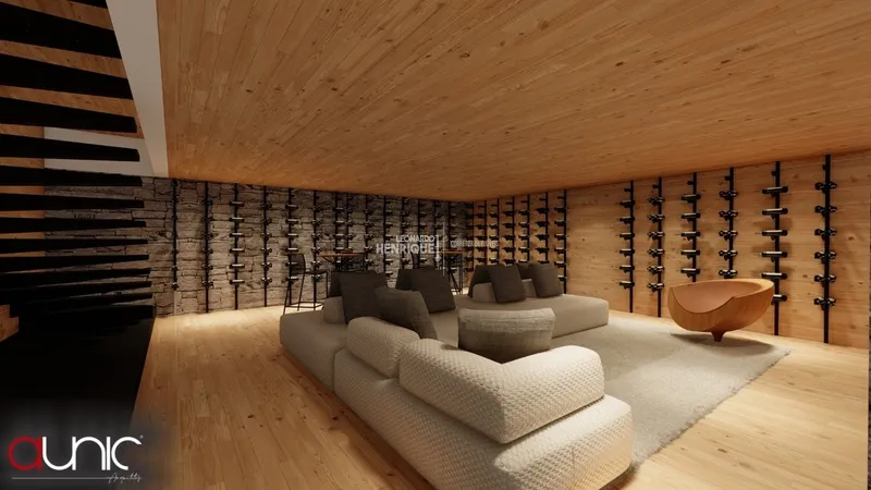 MAGNÍFICO PROJETO DE SOBRADO COM 5 SUÍTES EM CONDOMÍNIO: 14ª foto da galeria de imagens do imóvel