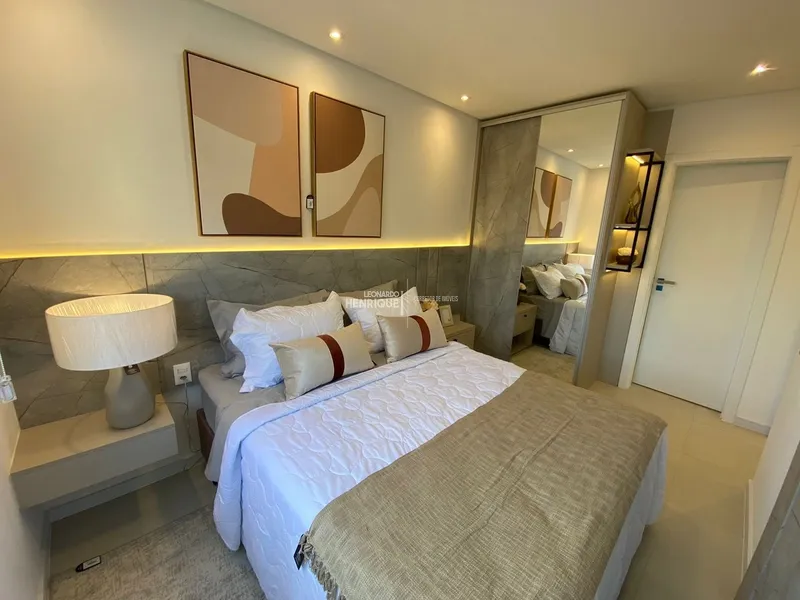 LINDÍSSIMO APARTAMENTO DE DOIS DOMITÓRIOS E TERRAÇO: 9ª foto da galeria de imagens do imóvel