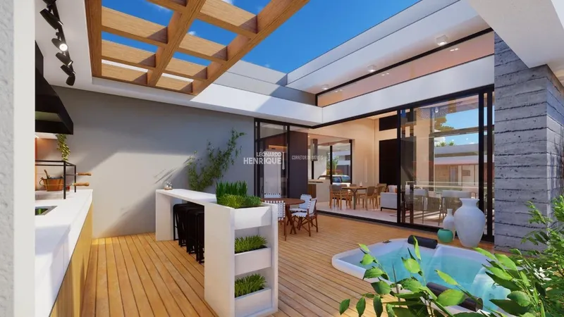 CASA DE ALTO PADRÃO EM CONDOMÍNIO DE LUXO: 4ª foto da galeria de imagens do imóvel