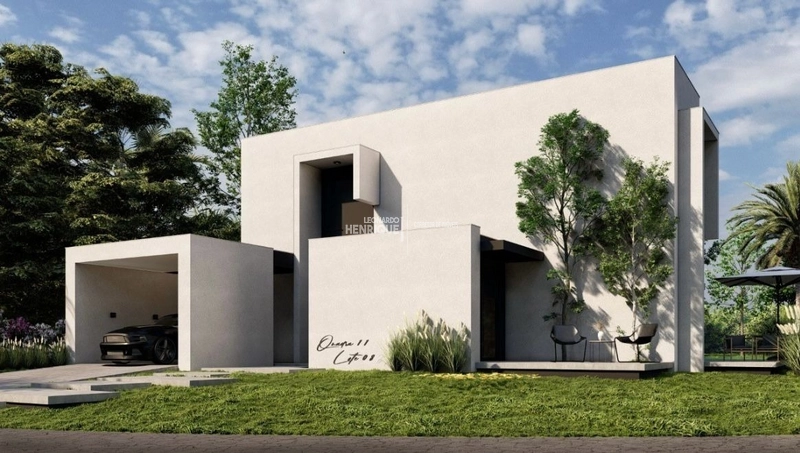 Casa em construção no condomínio Sunset: 2ª foto da galeria de imagens do imóvel