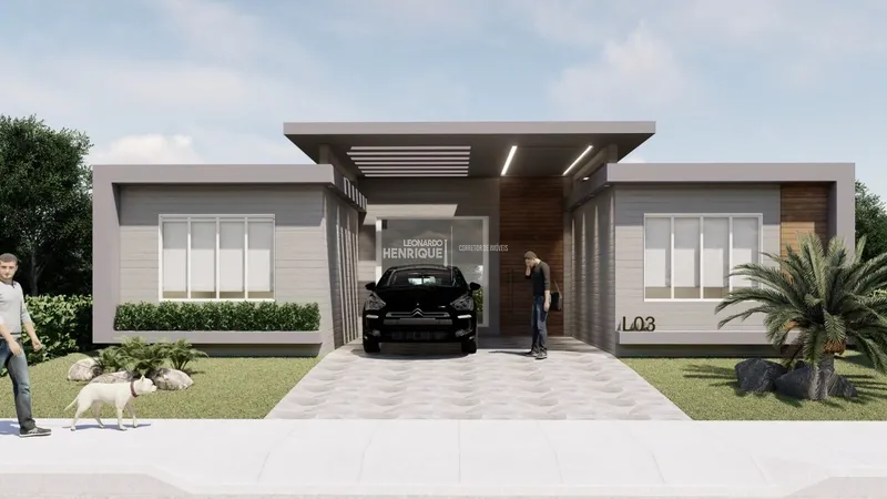 BELISSÍMA RESIDÊNCIA COM 4 SUÍTES EM CONDOMÍNIO DE LUXO: 6ª foto da galeria de imagens do imóvel