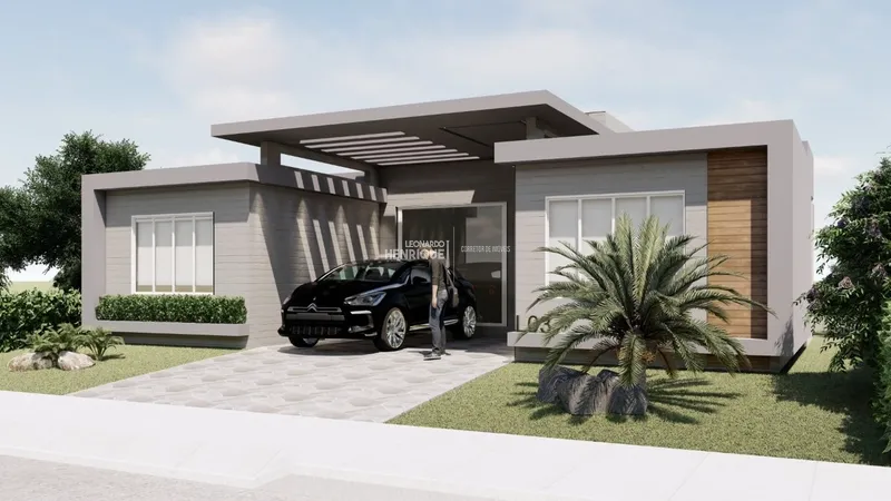 BELISSÍMA RESIDÊNCIA COM 4 SUÍTES EM CONDOMÍNIO DE LUXO: 1ª foto da galeria de imagens do imóvel