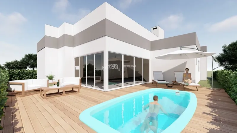 BELISSÍMA RESIDÊNCIA COM 4 SUÍTES EM CONDOMÍNIO DE LUXO: 2ª foto da galeria de imagens do imóvel